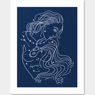 Aquarius Posters and Art